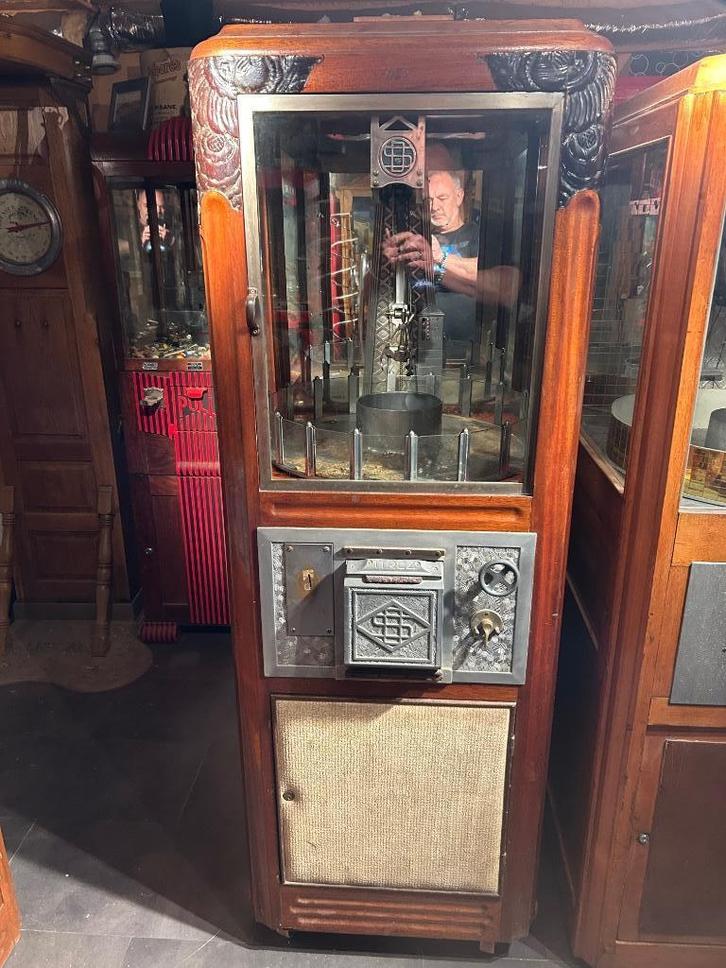 grijpkraan Bonsini en Soprani 1934 + andere kermisspelen, Verzamelen, Automaten | Gokkasten en Fruitautomaten, Gebruikt, Euro