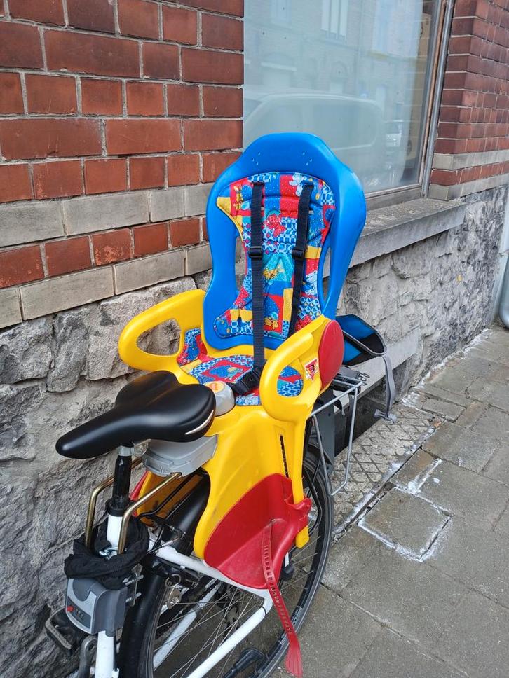 Fietsstoeltje OK Baby, Vélos & Vélomoteurs, Accessoires vélo | Sièges de vélo, Utilisé, Siège arrière, Repose-pieds, Enlèvement