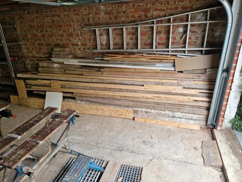 poutres de grande longueur et planches, Doe-het-zelf en Bouw, Hout en Planken, Zo goed als nieuw, Ophalen