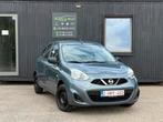 TE HUUR! Nissan micra 1.2 benzine, Voorwielaandrijving, Stof, Blauw, Handgeschakeld