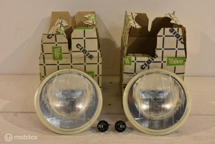 NOS Set Cibié koplampen Ferrari 412 Jaguar XJ Honda, Auto-onderdelen, Verlichting, Jaguar, Nieuw, Ophalen of Verzenden