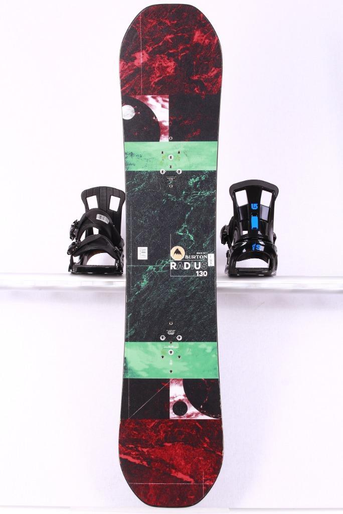130 kinder snowboard BURTON RADIUS, black/red, Sport en Fitness, Snowboarden, Gebruikt, Bindingen, Verzenden