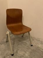 Stoel kind/ kinderstoel/ schoolstoel - 2 stuks, Ophalen, Gebruikt, Twee, Bruin