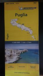 Carte routière Michelin Les Pouilles 2025, Boeken, Reisgidsen, Ophalen, Michelin, Zo goed als nieuw, Europa