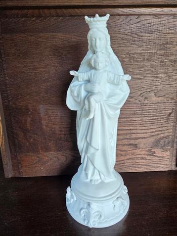Porseleinen Maria beeld beschikbaar voor biedingen