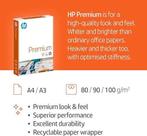 HP | Papier A4 | 100 g/m² | LIVRAISON GRATUITE, Informatique & Logiciels, Fournitures d'imprimante, Neuf, Hp, -, Autres types