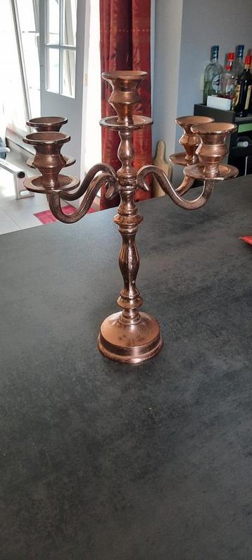 Kandelaar 5 kaarsen verzetbaar beschikbaar voor biedingen