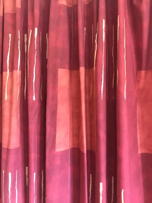 Gordijnen, Huis en Inrichting, Stoffering | Gordijnen en Lamellen, Gebruikt, Overige kleuren, Ophalen