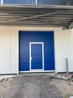 Poort vlak met loopdeur, Ophalen, 120 cm of meer, Minder dan 200 cm, Garagedeur