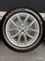 19” originele BMW X5 G05 / X6 G06 velgen + winterbanden 734, 19 inch, Gebruikt, 265 mm, Banden en Velgen