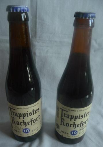 2 volle flesjes Rochefort bier 33cl 