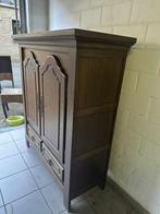 Massieve antieke houten kast, Antiek en Kunst, Ophalen