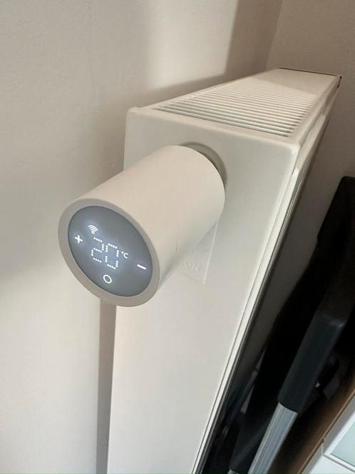 Vanne themostatique connectée Meross x3 + hub, Doe-het-zelf en Bouw, Verwarming en Radiatoren, Zo goed als nieuw, Thermostaat