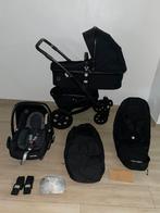 Joolz Geo 2 Black /Black  kinderwagen 3-in-1 Complete Set, Babygeluk, Zo goed als nieuw, BabyGelukJaSARA@outlook.be, Maxi-Cosi