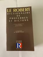 Dictionnaire de proverbes et dictons (Le Robert), Livres, Enlèvement ou Envoi, Comme neuf, Français