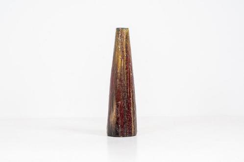 XL vintage "Fat Lava"  keramische Vloervaas, Huis en Inrichting, Woonaccessoires | Vazen, Zo goed als nieuw, Ophalen of Verzenden