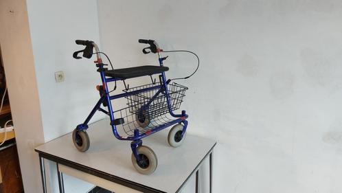 Premis XL rollator - Zitbreedte 55 cm - Max. Gewicht, Diversen, Rollators, Zo goed als nieuw, Lichtgewicht, Opvouwbaar, Ophalen of Verzenden
