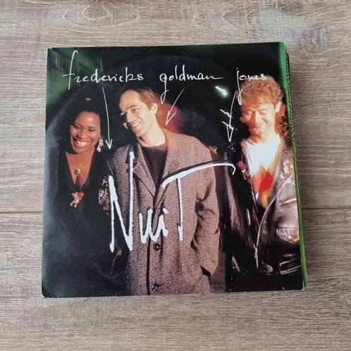 45T Fredericks Goldman Jones —Nuit, CD & DVD, Vinyles Singles, Utilisé, Single, Pop, 7 pouces, Enlèvement ou Envoi