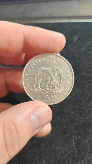 1986 tanzania silver coin nice one! beschikbaar voor biedingen