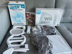 Wii Console + Mega Sport Pack + 1Game, Games en Spelcomputers, Spelcomputers | Nintendo Wii, Ophalen of Verzenden, Gebruikt
