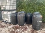 Baril pour stockage eau de pluie et PROPRE ( sans couvercle), Jardin & Terrasse, Métal