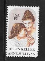 USA - Afgestempeld - Lot nr. 894 - Helen Keller, Timbres & Monnaies, Timbres | Amérique, Affranchi, Envoi, Amérique du Nord