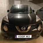 Nissan Juke 1.6 Tekna + Ext, Auto's, Nissan, Zwart, Zwart, Leder, Centrale vergrendeling