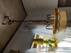 Magnifique lampadaire en bronze patiné, Huis en Inrichting, Lampen | Vloerlampen, Ophalen, Overige materialen, Zo goed als nieuw