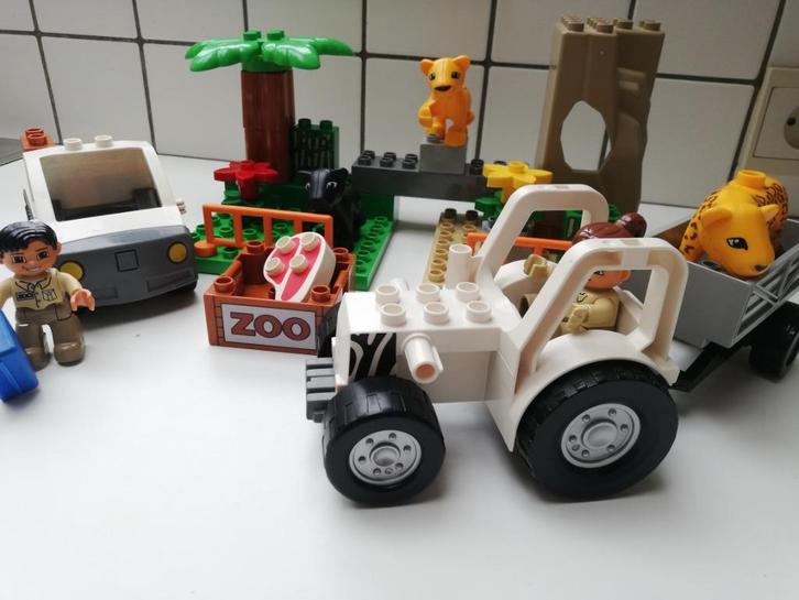 duplo 4971 zoo, Kinderen en Baby's, Speelgoed | Duplo en Lego, Gebruikt, Duplo, Complete set, Ophalen of Verzenden