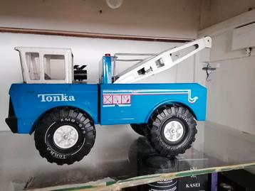 Mighty tonka wrecker takelwagen cement wagen grader tractor, Enlèvement ou Envoi