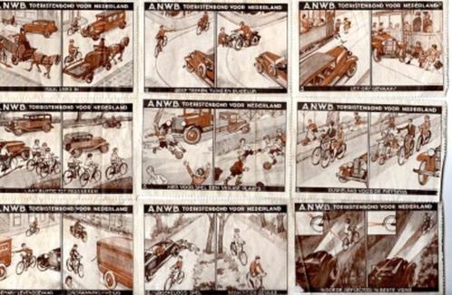 A.N.W.B. veilig verkeerszegels 1930, Collections, Collections Autre, Comme neuf, Envoi