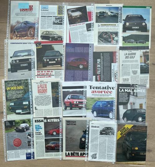 VW GOLF GTI MK2 - ARTIKELS, Boeken, Auto's | Folders en Tijdschriften, Ophalen of Verzenden