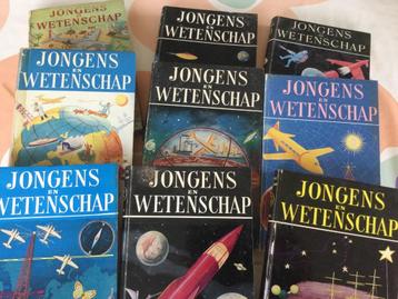 Jeugdboeken  Jongens en Wetenschap - 9 delen