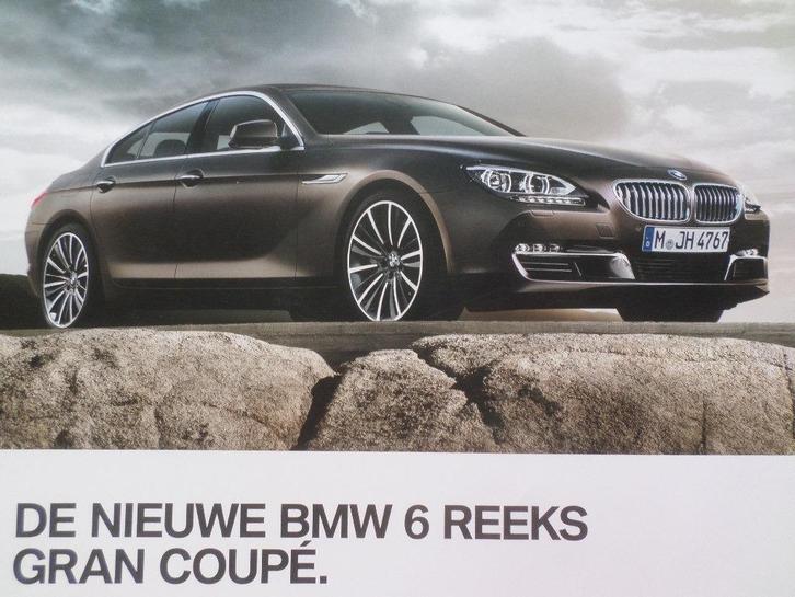 BMW Serie 6 Gran Coupe Brochure, Boeken, Auto's | Folders en Tijdschriften, BMW, Ophalen of Verzenden
