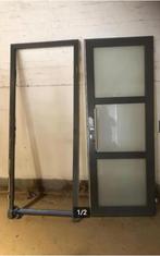 mooie deur kunststof met frame en met veiligheidsslot, Ophalen, Kunststof