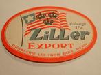 oud etiket Ziller export Menen, Ophalen of Verzenden, Zo goed als nieuw, Overige typen, Overige merken