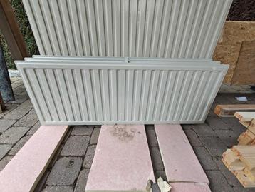 Enkele of dubbele radiator / chauffage crème wit 45h - 164 b beschikbaar voor biedingen
