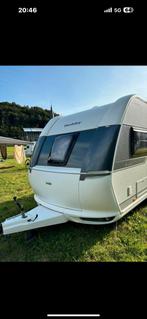 Caravane Hobby, Deluxe, 4 m prix à débattre, Caravanes & Camping, 4 à 5 mètres, Hobby, Particulier, Siège standard