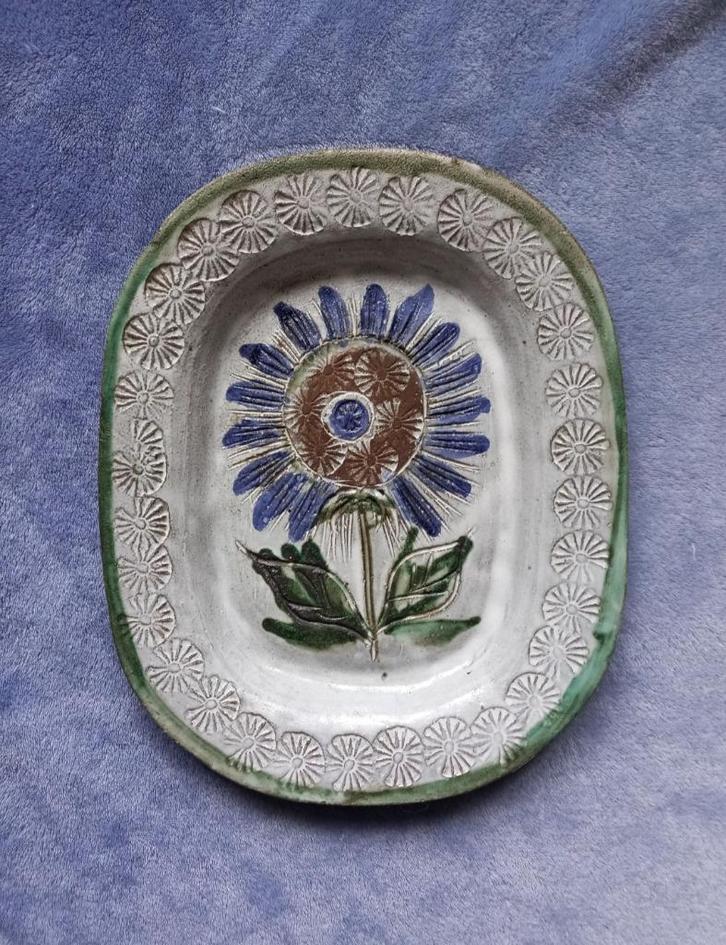 Grand plat Albert Thiry Vallauris, Antiek en Kunst, Antiek | Keramiek en Aardewerk, Ophalen of Verzenden