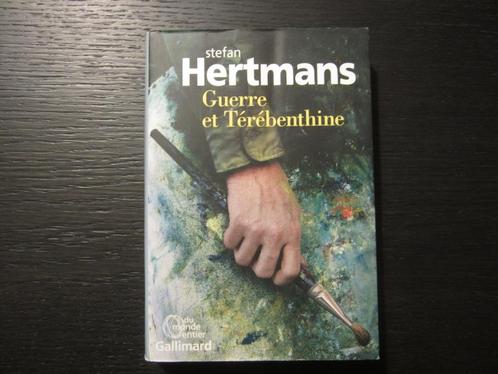 Guerre et Térébenthine  -Stefan Hertmans-, Livres, Littérature, Envoi