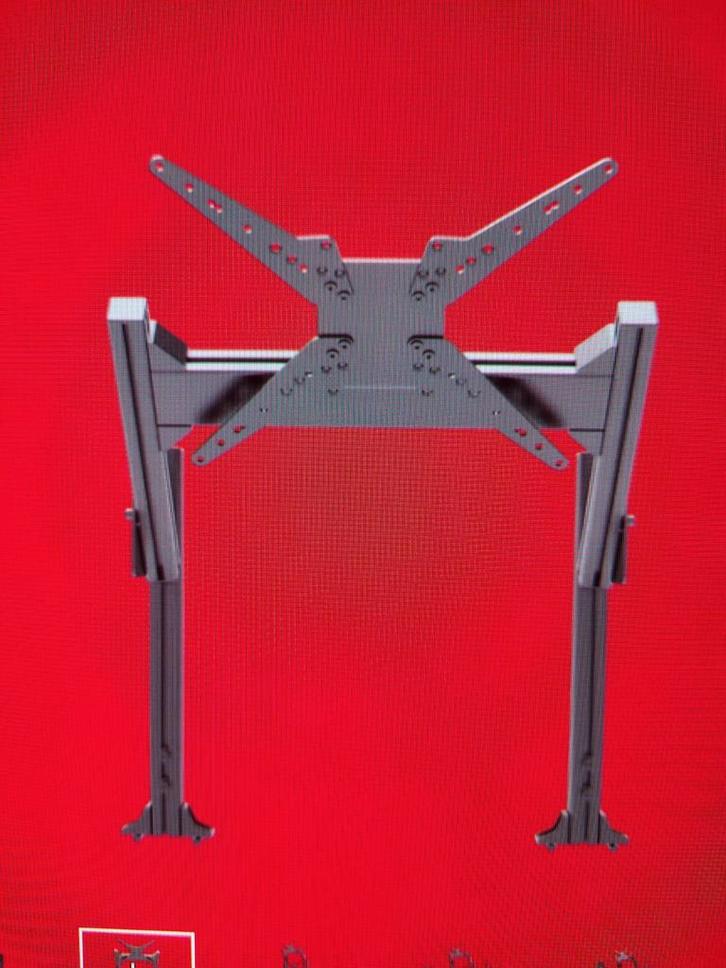 4th/2nd Top Monitor Mount for Extrusion Monitor Stands, Computers en Software, Monitoren, Ophalen