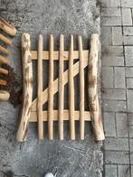 Poort 100cm op 80cm (kastanje hout) 5x, Ophalen, Zo goed als nieuw, Hout
