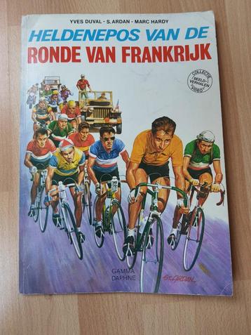 Strip Heldenepos van de ronde van Frankrijk beschikbaar voor biedingen