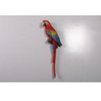 Red and Blue Macaw Parrot – Papegaai beeld Hoogte 67 cm