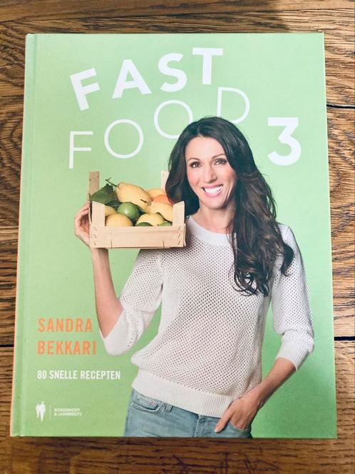 Sandra Bekkari - Fast Food 3 - kookboek, Boeken, Kookboeken, Zo goed als nieuw, Gezond koken, Ophalen