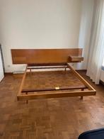 Vintage bed Van den Berghe- Pauvers, Ophalen, Bruin, Vintage, Tweepersoons