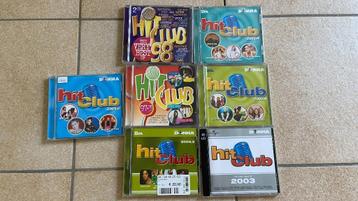 9 delig cd pakket hitclub beschikbaar voor biedingen