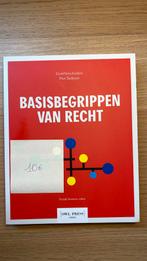 Piet Taelman - Basisbegrippen van recht, Boeken, Ophalen, Zo goed als nieuw, Piet Taelman; Gerd Verschelden