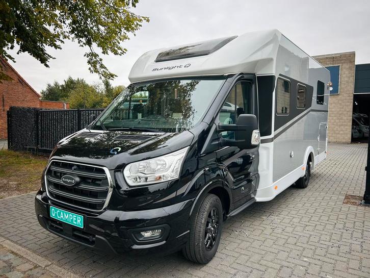 ‼️Ford benimar‼️Queensbed & hefbed ‼️3000 km -> 2024‼️, Caravans en Kamperen, Mobilhomes, Bedrijf, tot en met 4, Half-integraal