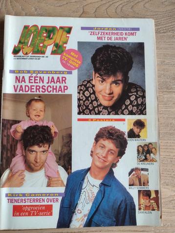 JOEPIE MAGAZINE 1990: INGEBORG-Mc GYVER-JAN VAN EYCKEN beschikbaar voor biedingen